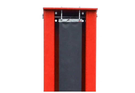 Single point safety release makes it easier for operators to unlock both column locks from one column.