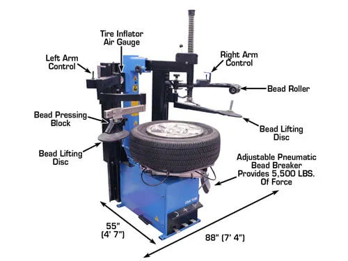 Atlas TC289DAA Right Assist Arm Features