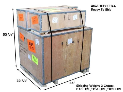 Atlas TC289DAA Accessories Included