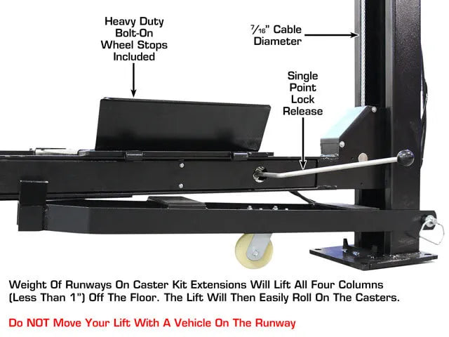 Atlas Apex 9 ALI Certified Four Post Lift – Automotive Service
