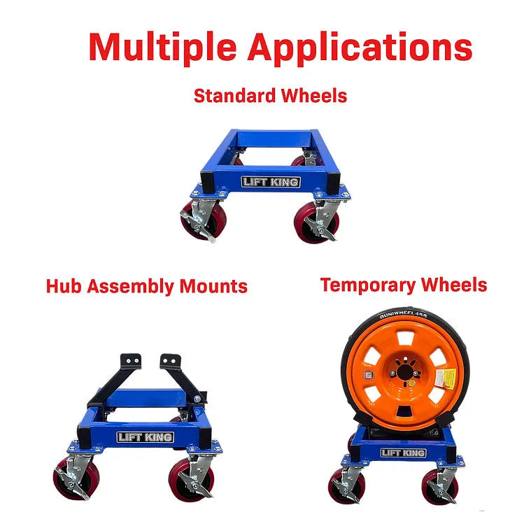 Lift King LK4080PKG Wheel Dolly Package Multiple Applications
