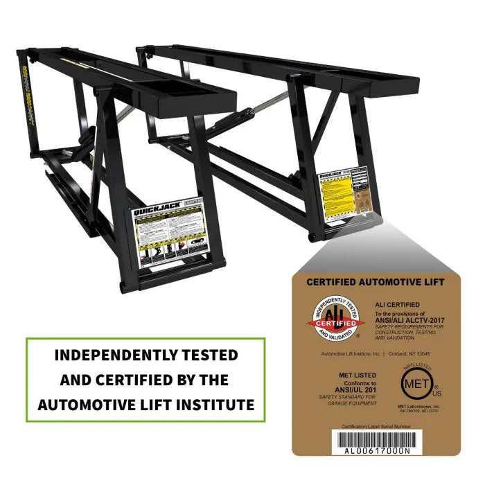 QuickJack Portable Car Lift System