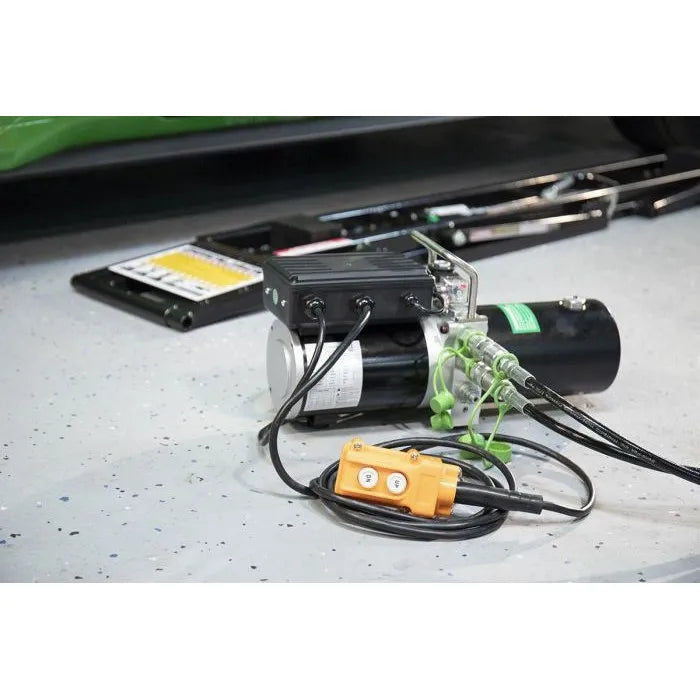 Ranger QuickJack 5000TLX Extended Portable Car Lift System In Use