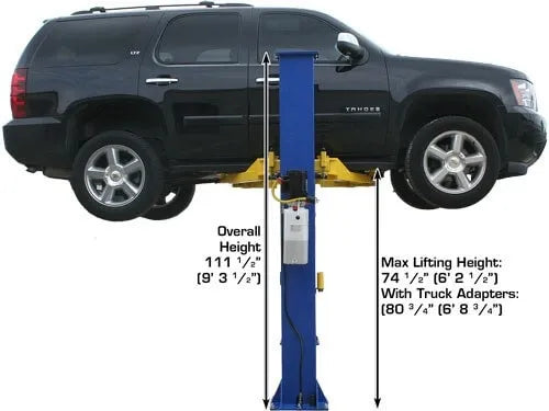 Atlas 9KBP Baseplate Two Post Lift