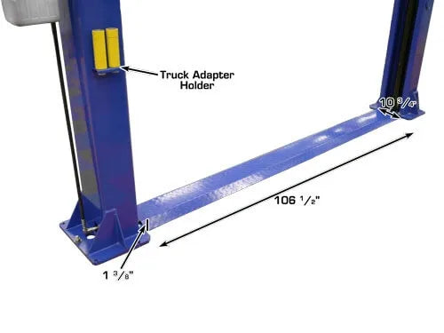Atlas 9KBP Baseplate Two Post Lift