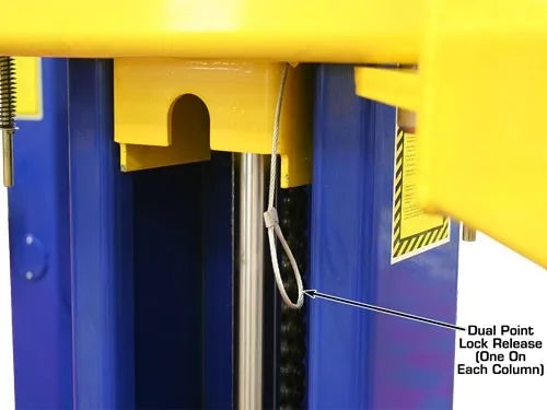 Atlas 9KBP Baseplate Two Post Lift