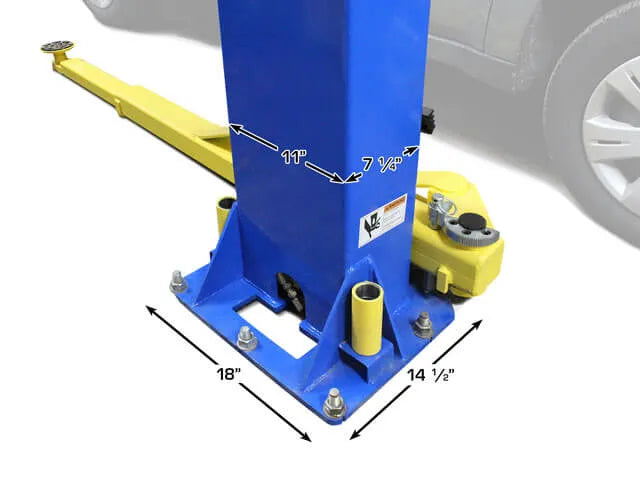 Atlas Pro-9D Drive Thru Dimensions