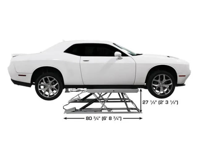 Atlas Platinum 6PL Open Center Low Rise Scissor Lift - Free Gift with Purchase!