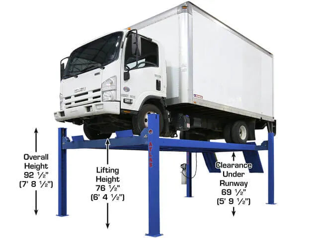Atlas Platinum PVL14 ALI Certified Commercial Four Post Lift