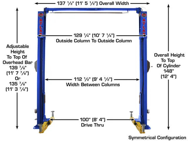 Atlas Platinum PVL-10 Overall Height