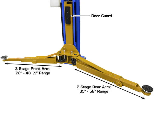 Atlas Platinum PVL-10 Three Stage Super-Symmetric Front Arms