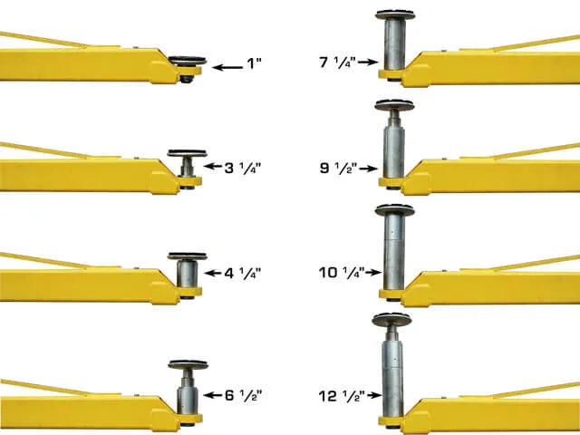 Atlas Platinum PVL-10 Base Plate Dimensions