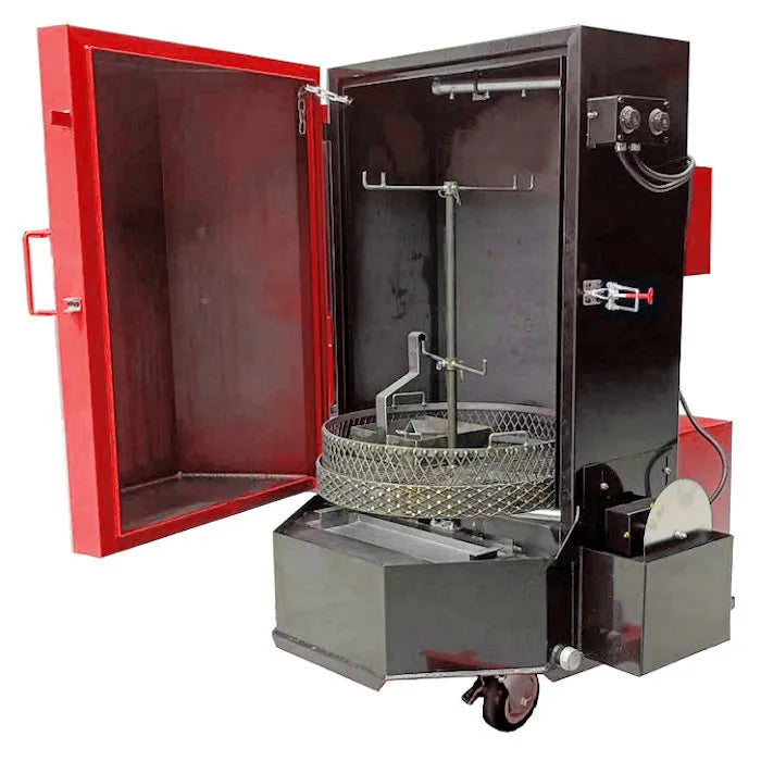 Atlas STW-500 Spray Wash Cabinet 1,000 lbs. Turntable Capacity 50 Gallon Capacity Interior