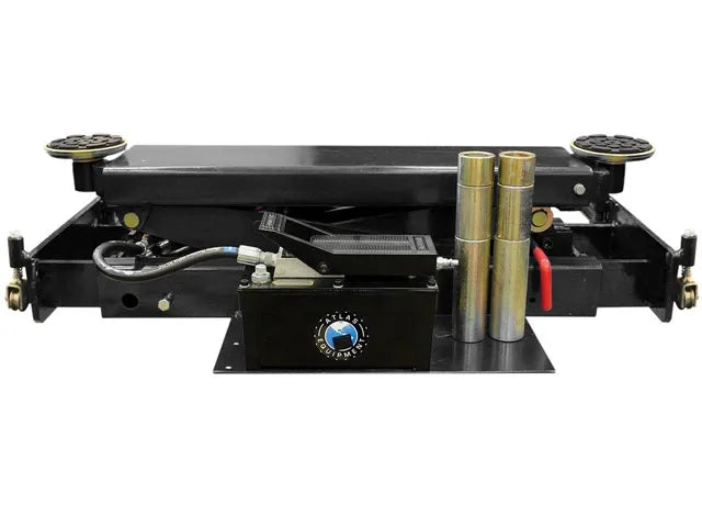 Atlas RJ-8000 8,000 lbs. Capacity Air Hydraulic Rolling Center Jack with Truck Adapters