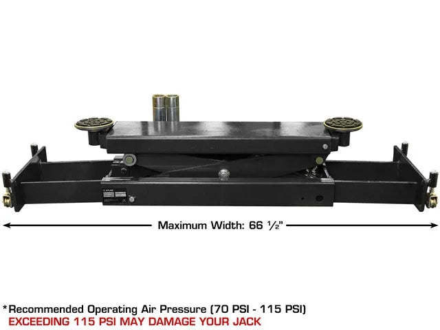 Atlas RJ-8000 Air Hydraulic Rolling Jack