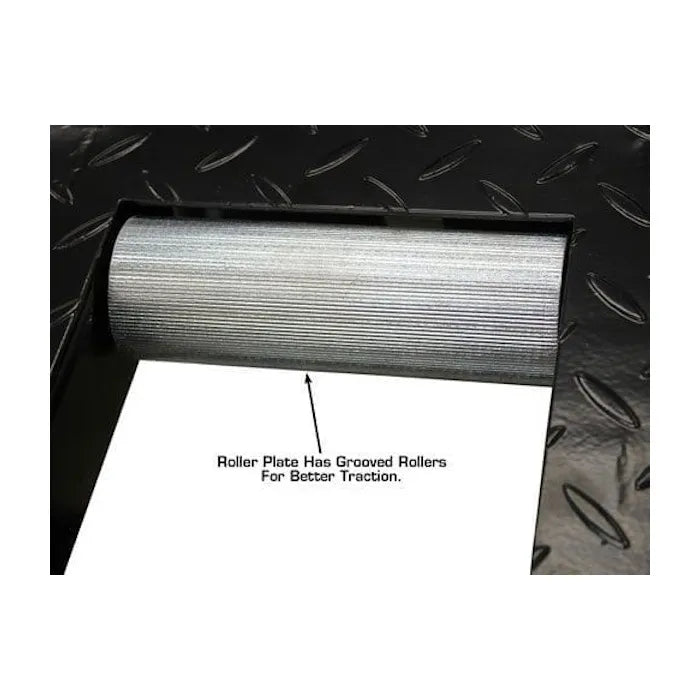 Atlas ACL Motorcycle Lift with Roller Plate Rear Cutout Dimensions