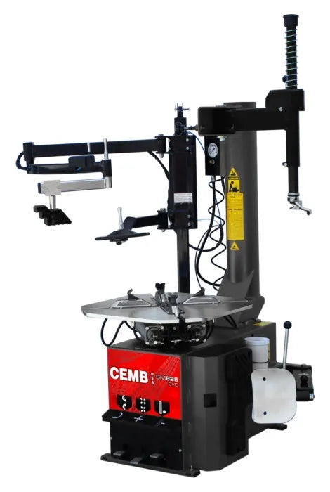 CEMB SM825EVOPA Space-Saving Swing-Arm Tire Changer with Optional Press Arm