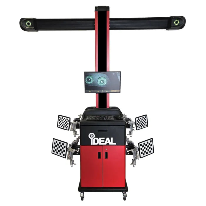 iDEAL IWA-60-2000T-K 3D iPro Image Wheel Aligner Remote, Steering Wheel Lock, Brake Depressor, and Wheel Chocks
