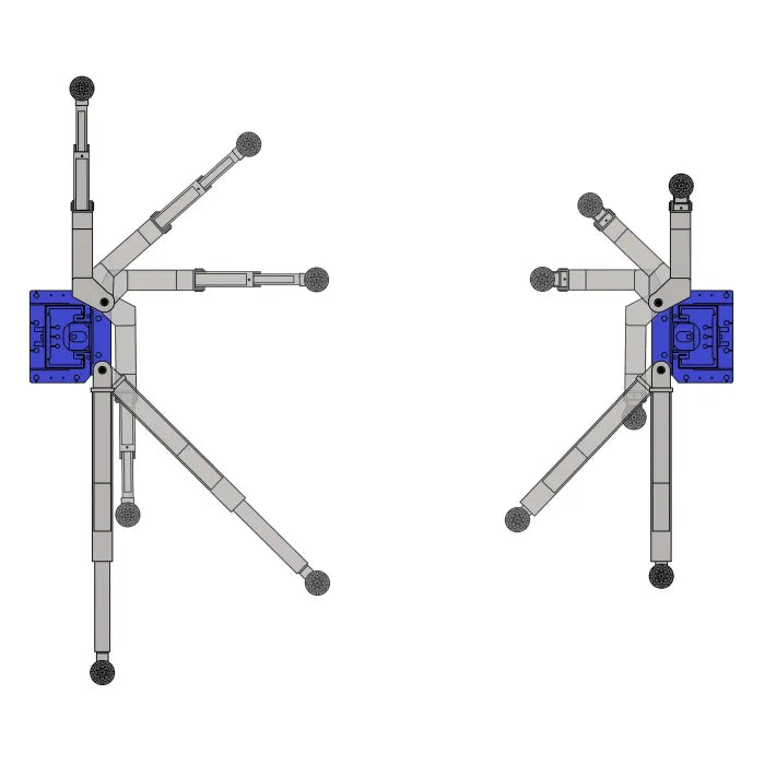 iDEAL TP10KAC-DX Low Profile Swing Arm Design