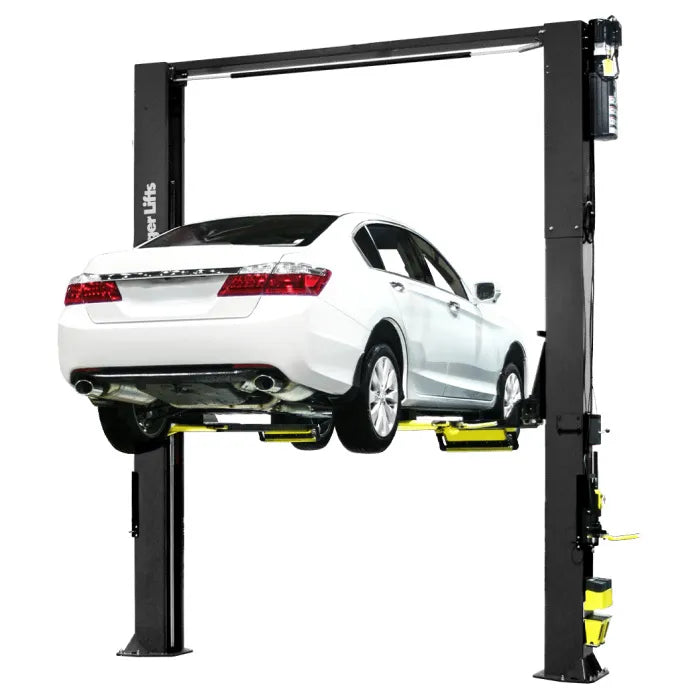 Challenger Lifts CL10A-XP9 Adjustable Two Post Express Pad Lift in Textured Blue