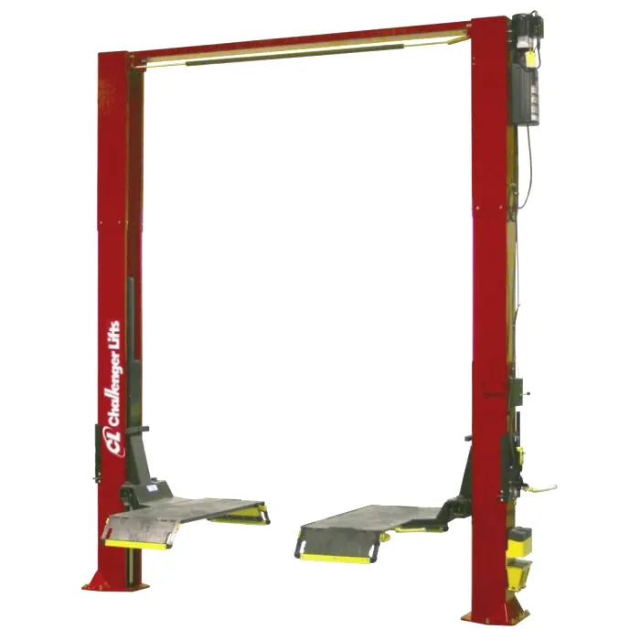 Challenger Lifts CL10A-XP9 Adjustable Two Post Express Pad Lift in Textured Black