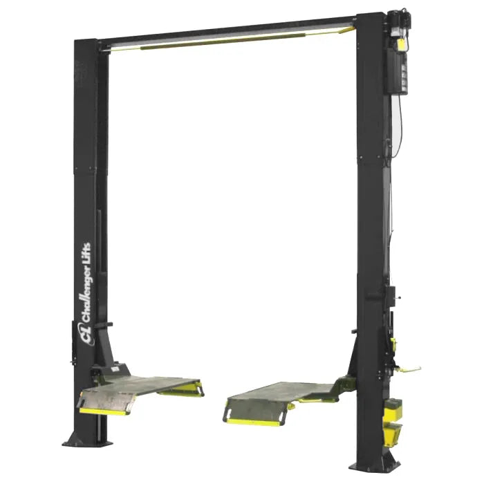Challenger Lifts CL10A-XP9 Adjustable Two Post Express Pad Lift in Textured Blue