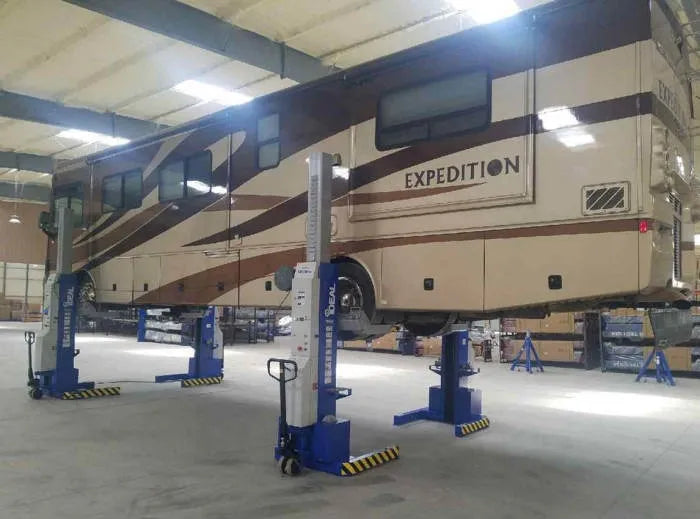 iDEAL MSC-18K-X-472 Mobile Column Vehicle Lifts Set of 4