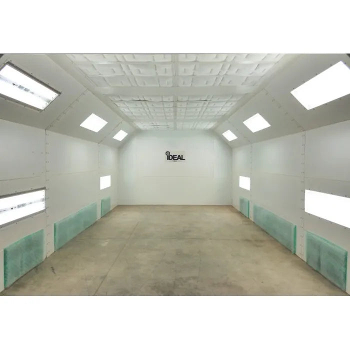 iDEAL PSB-SEMIDD26B-1PH Semi Downdraft Paint Spray Booth Interior