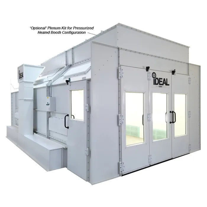 iDEAL PSB-SDD26B-1PH Side Downdraft Paint Spray Booth Features
