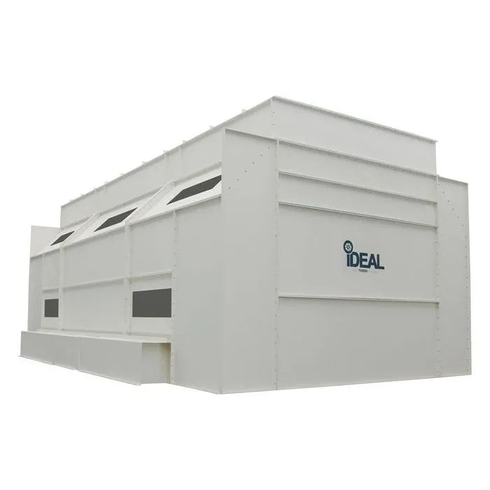 iDEAL PSB-SDD26B-1PH Side Downdraft Paint Spray Booth Dimensions