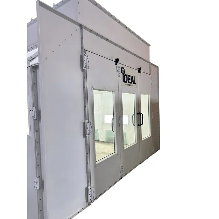 iDEAL PSB-SDD26B-1PH Side Downdraft Paint Spray Booth Interior