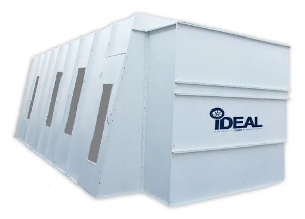 iDEAL PSB-AFCF23B Paint Booth Features