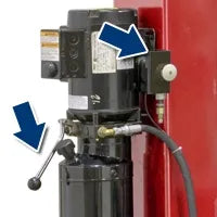 Challenger Lifts AR44018AR Four Post Alignment Rack Includes (2) Rolling Bridge Jacks
