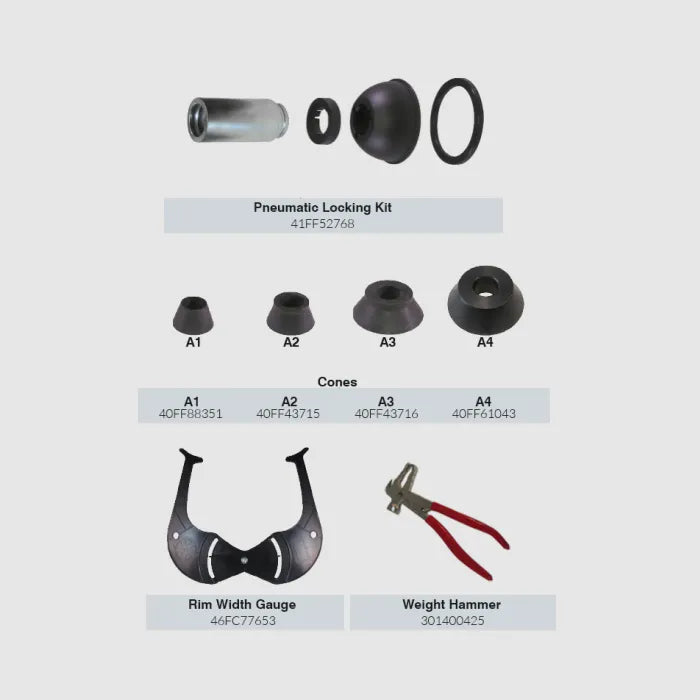 CEMB ER73TD Standard Accessories