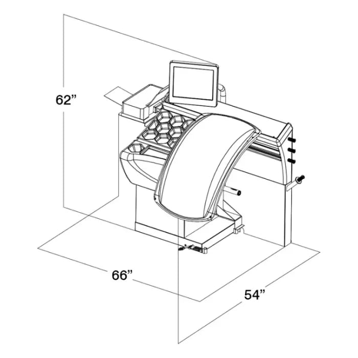CEMB ER73TD Overall Dimensions