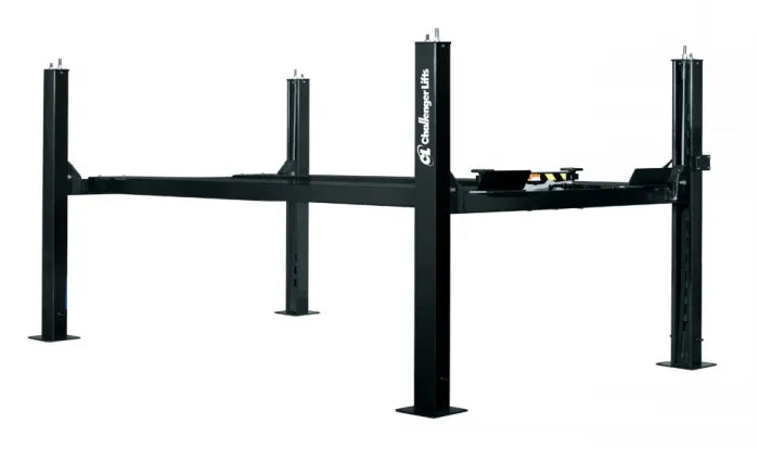 Challenger Lifts CL4P9W Four Post Storage Lift 9,000 lbs. Capacity ALI Certified