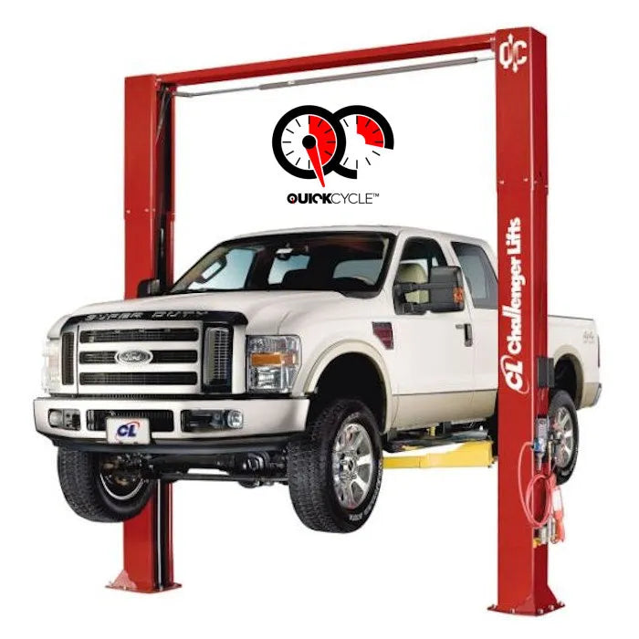 Challenger Lifts CL10V3-QC Versymmetric Adjustable Two Post Lift Features