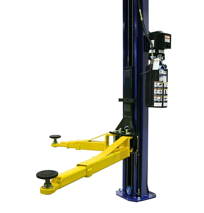 Challenger SA10 Two Post Lift - Installed in symmetric application.