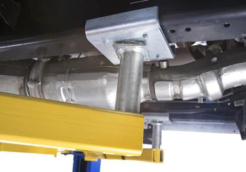 BendPak XPR Lifts Triple Telescoping Arms Under Car