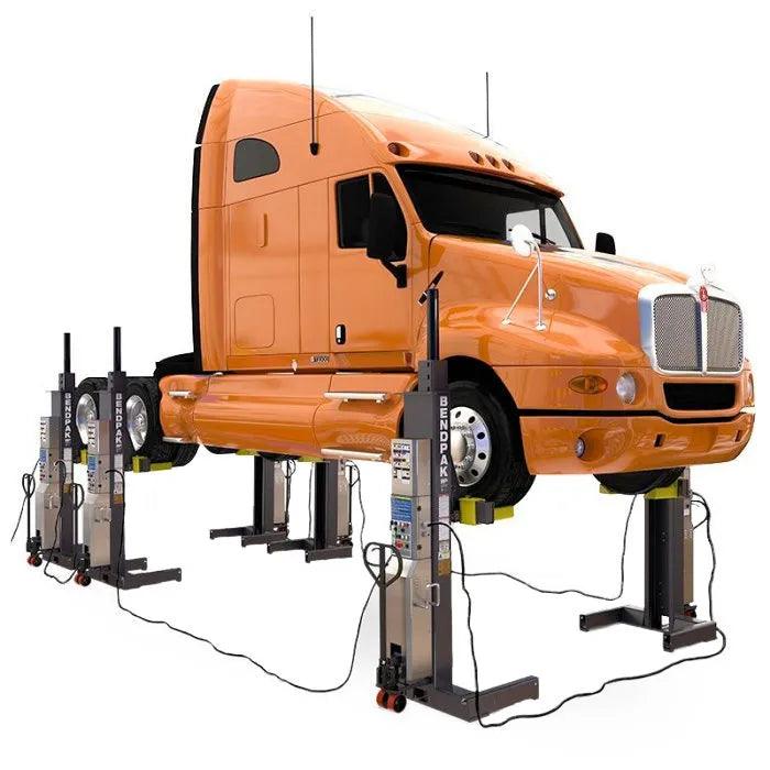 BendPak PCL-18B-4 Wired Mobile Column Lift Set of 6 108,000 lbs. Total Lifting Capacity - 18,000 lbs. per Column