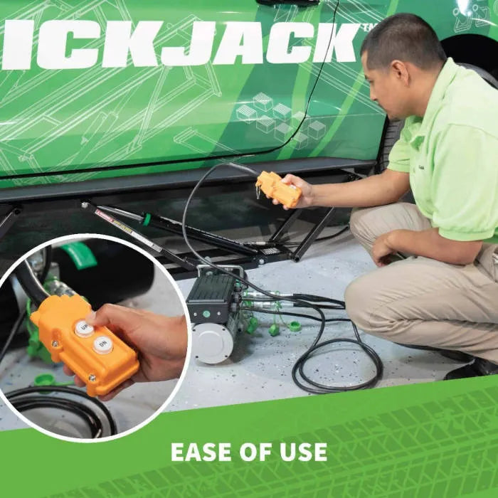 Ranger QuickJack 7000TL Portable Truck Lift System Dimensions