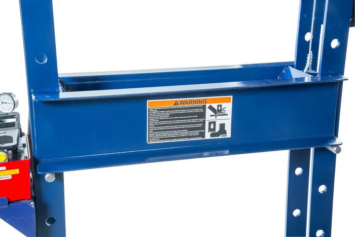 Hein-Werner Model HW93301 25 Ton Pneumatic Hydraulic Shop Press