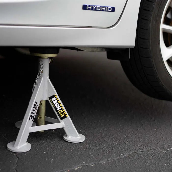 ESCO 10498-K 3 Ton Performance Axle and Flat Top Jack Stand Kit