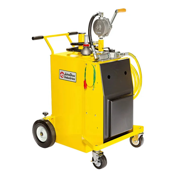 JohnDow PRO30 Steel Gas Caddy 30-Gallon Yellow