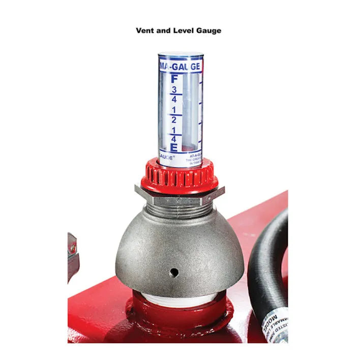 JohnDow PRO30 Steel Gas Caddy with Air Pump Vent and Level Gauge