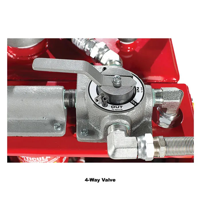 JohnDow PRO30 Steel Gas Caddy with Air Pump 4-Way Valve