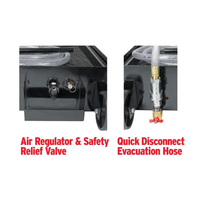 JohnDow JDI-EK Includes Air Regulator, Safety Relief Valve and Quick Disconnect Evacuation Hose