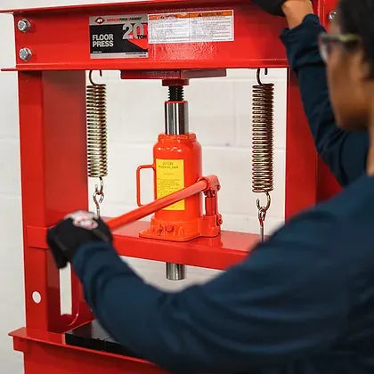 AFF 820A 20-Ton Heavy-Duty Manual Hydraulic Shop Press