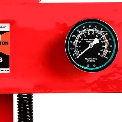 AFF 837 50-Ton Heavy-Duty Air Hydraulic Shop Press