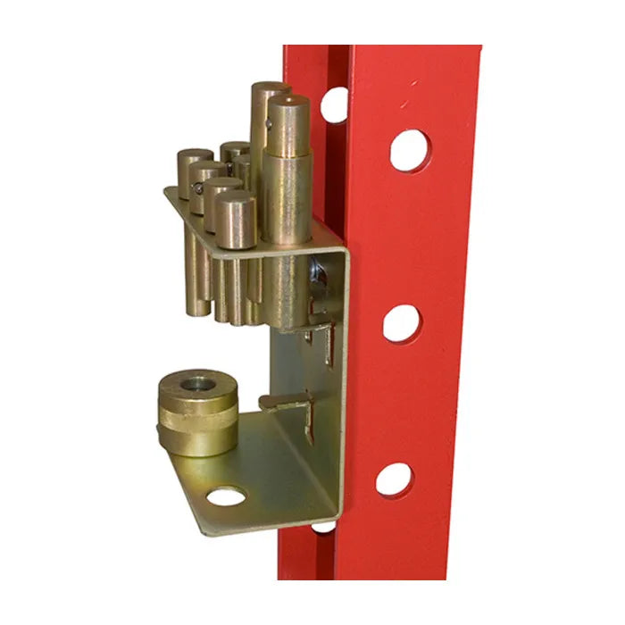 AFF 862ASD 150-Ton Super-Duty Air Hydraulic Shop Press 10 Piece Pin and Bearing Press Adapter Set